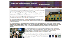 Desktop Screenshot of hostelskye.co.uk